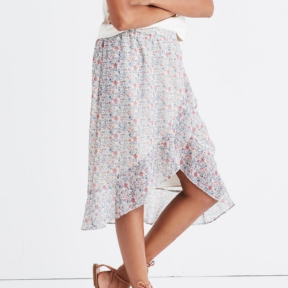 Brand New Madewell Ruffled Skirt
